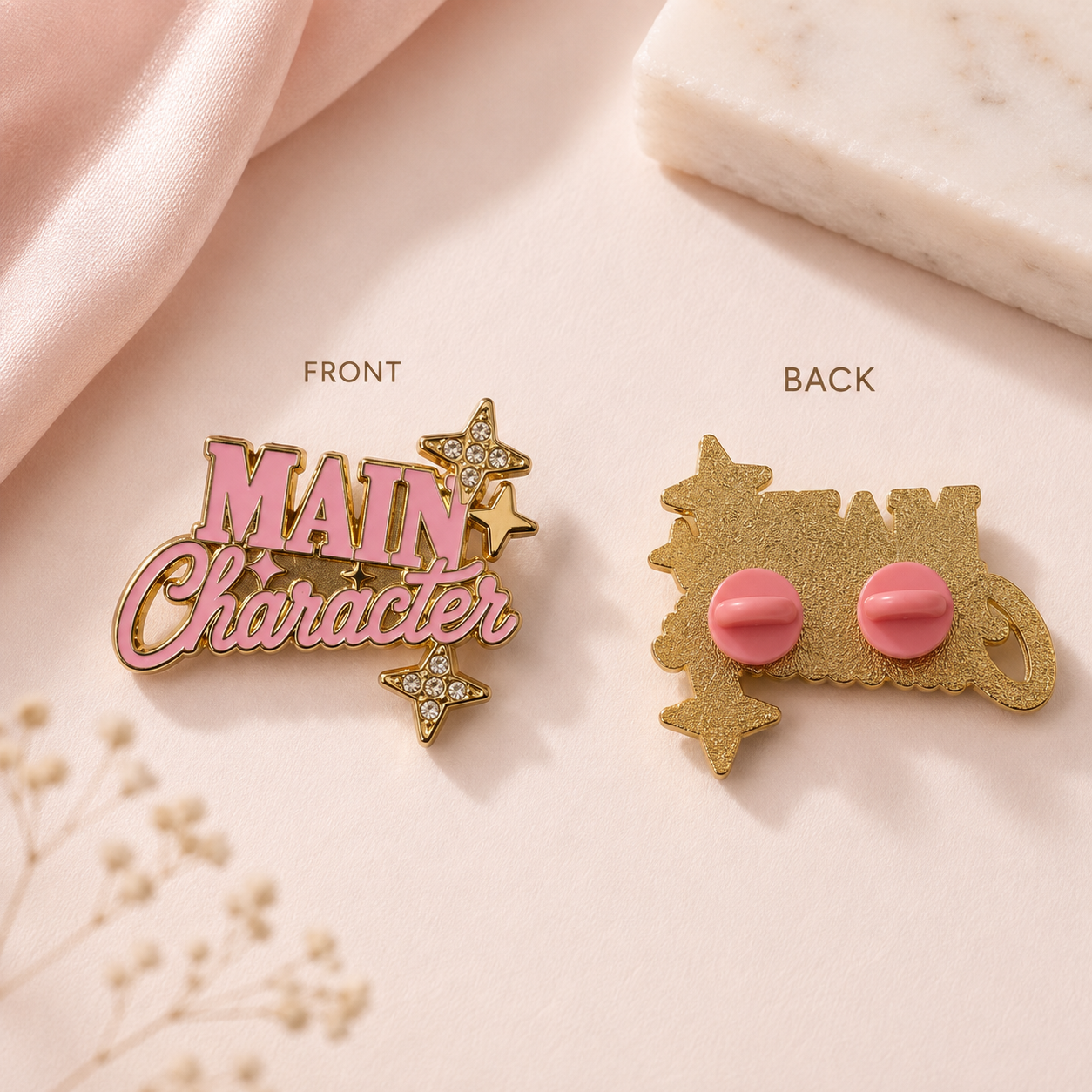 Main Character Pin